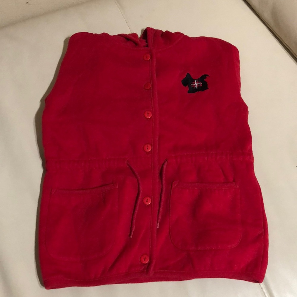 Red Jacket With Puppy Icon - Picture 3 of 3